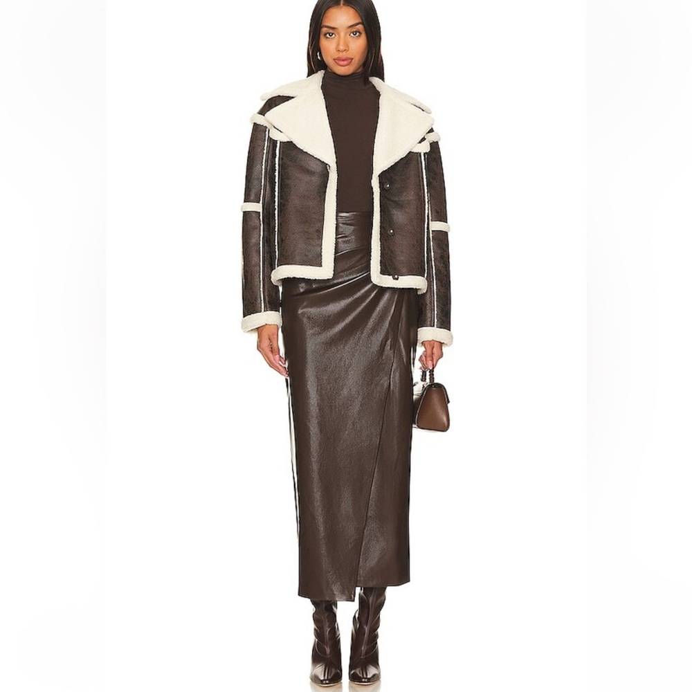 Tularosa Pamela Coat in Espresso Brown XS